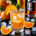 Водка мандарин - коктейль с водкой и мандарином